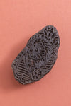 Vintage Mini Wooden Printing Block - 373