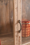 Cream Vintage Wall Showcase <p>W:157cm D:29cm H:129cm </p>
