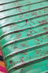 Vintage Green Iron Trunk