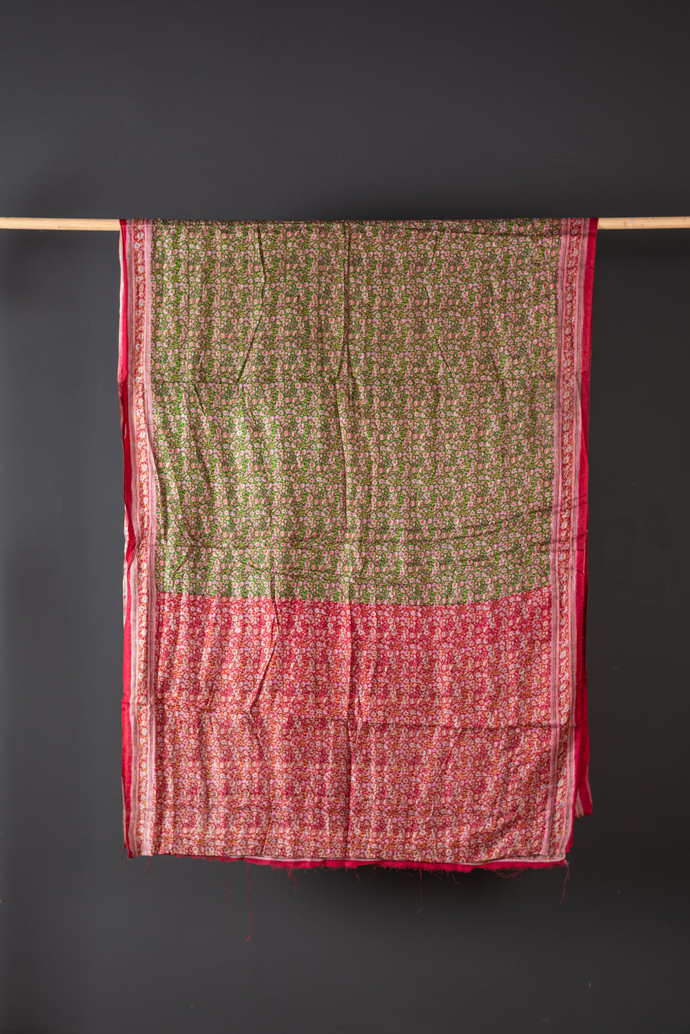 Vintage Silk Sari - 5 Metres Long - 1818