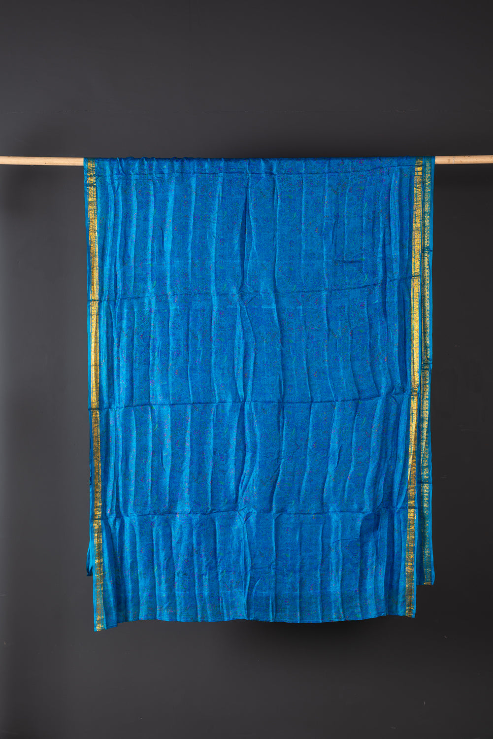 Vintage Silk Sari - 5 Metres Long - 1855