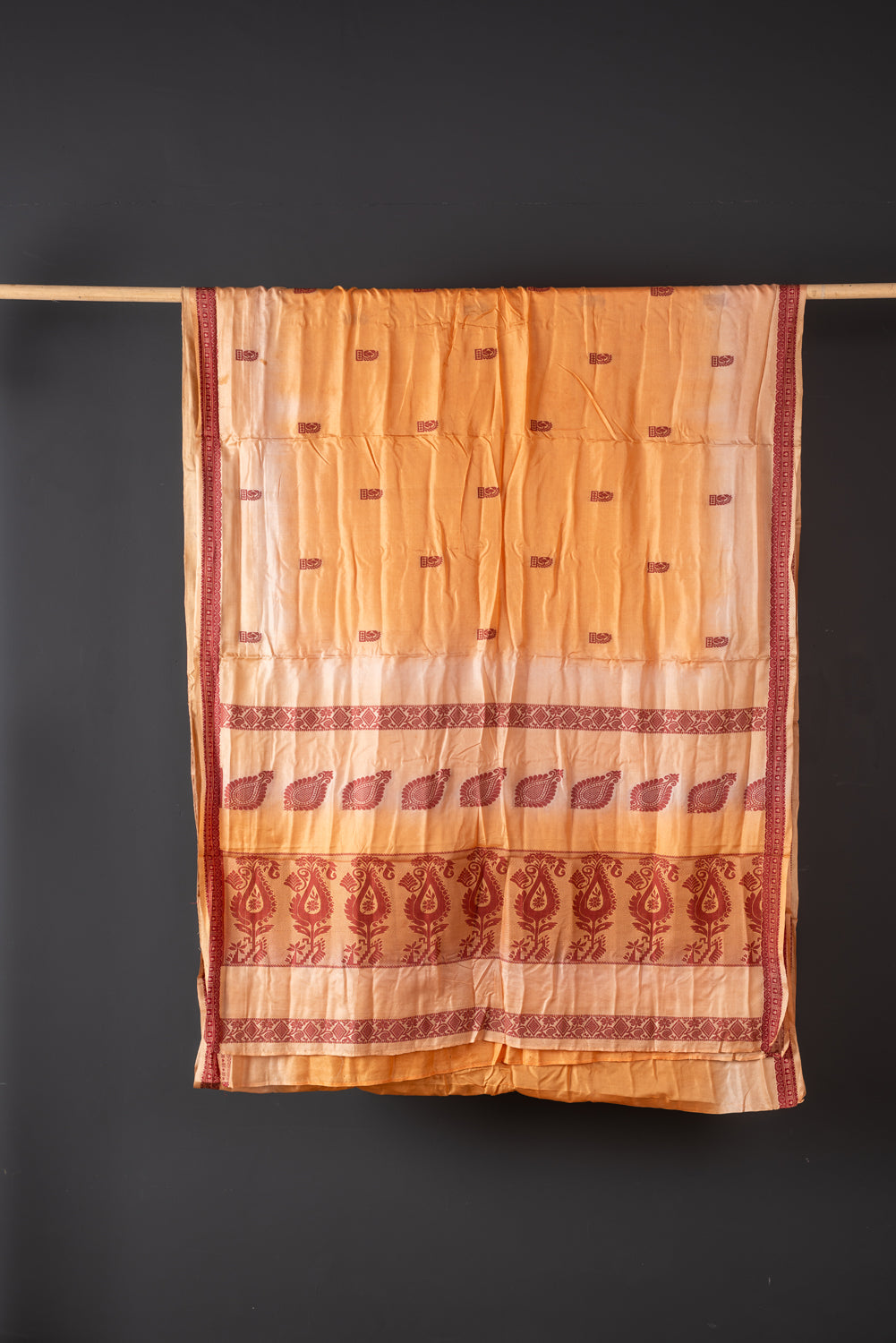 Vintage Silk Sari - 5 Metres Long - 1858