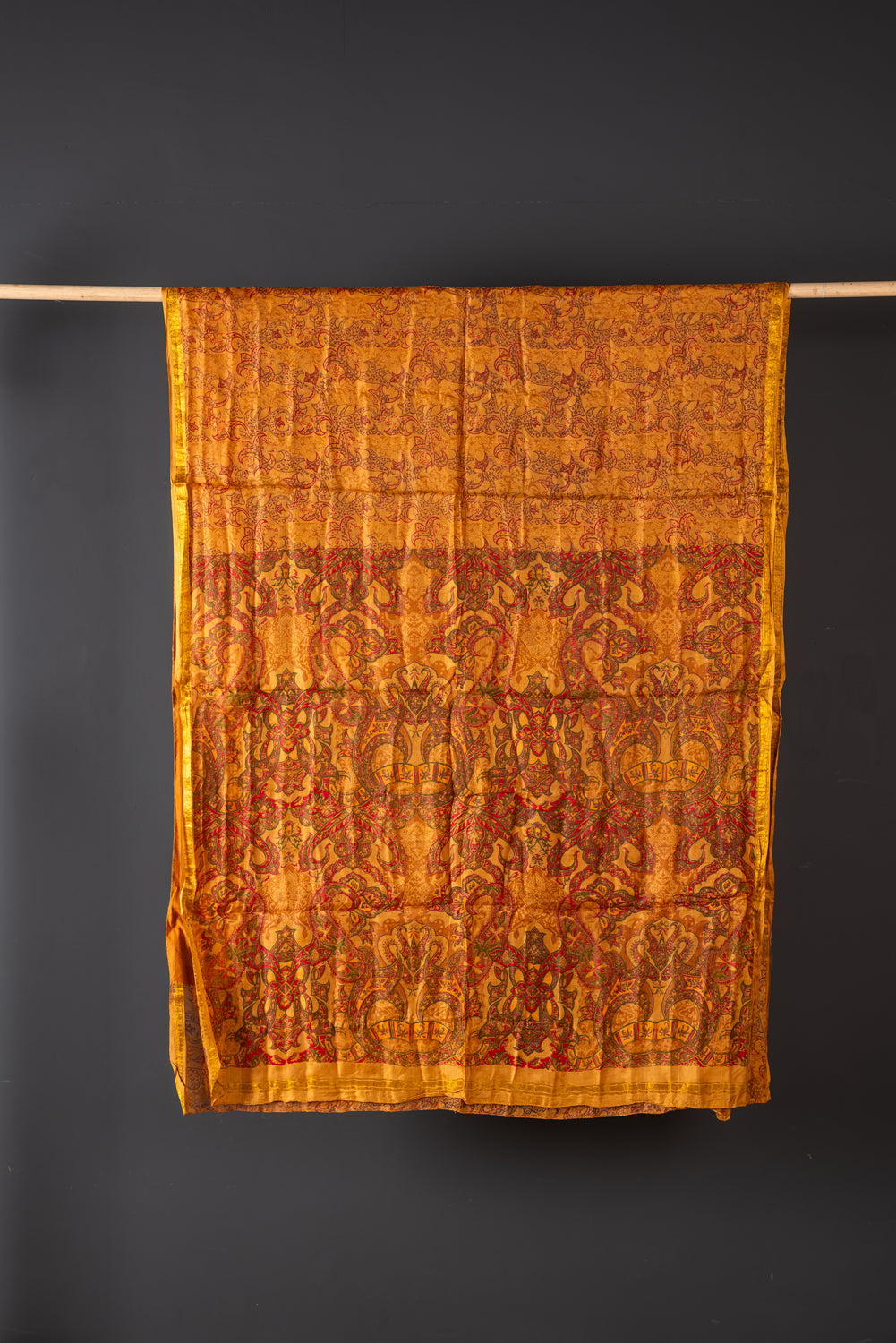 Vintage Silk Sari - 5 Metres Long - 1861
