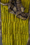 Vintage Silk Sari - 5 Metres Long - 1866