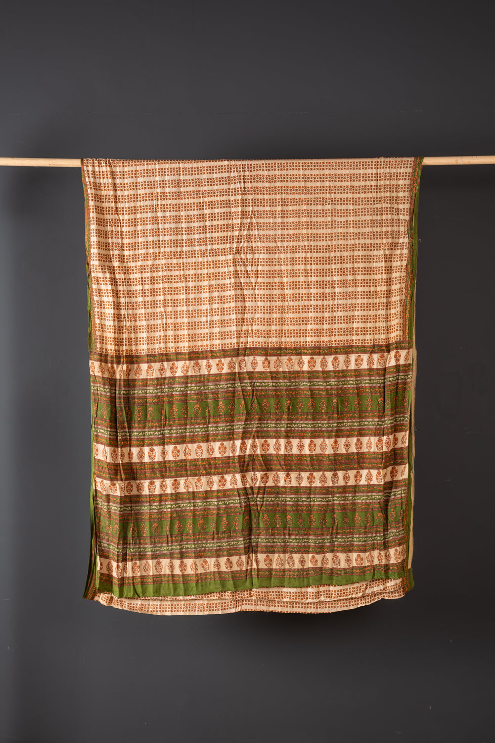Vintage Silk Sari - 5 Metres Long - 1870