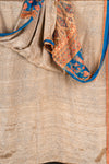 Vintage Rayon Sari - 5 Metres Long - 4411