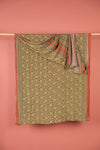 Vintage Rayon Sari - 5 Metres Long - 4516