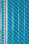 Vintage Rayon Sari - 5 Metres Long - 4655