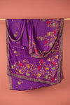 Vintage Rayon Sari - 5 Metres Long - 4663