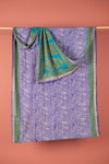 Vintage Rayon Sari - 5 Metres Long - 4677