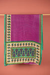 Vintage Rayon Sari - 5 Metres Long - 4680