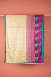Vintage Rayon Sari - 5 Metres Long - 4682