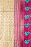 Vintage Rayon Sari - 5 Metres Long - 4682