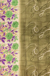 Vintage Rayon Sari - 5 Metres Long - 4709