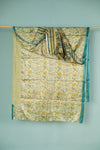 Vintage Silk Sari - 5 Metres Long - 1971