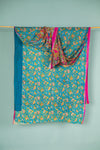 Vintage Silk Sari - 5 Metres Long - 1978