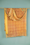 Vintage Silk Sari - 5 Metres Long - 1991