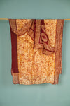 Vintage Silk Sari - 5 Metres Long - 2034
