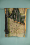 Vintage Silk Sari - 5 Metres Long - 2036