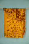 Vintage Silk Sari - 5 Metres Long - 2037