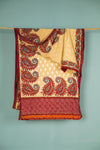 Vintage Silk Sari - 5 Metres Long - 2042
