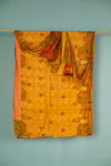 Vintage Silk Sari - 5 Metres Long - 2047
