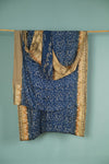 Vintage Silk Sari - 5 Metres Long - 2049
