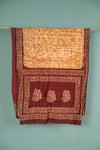 Vintage Silk Sari - 5 Metres Long - 2059