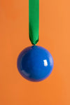 Blue and Green Colourblock Bauble