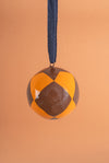 Russet & Caramel Harlequin Bauble