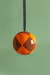 Russet & Caramel Harlequin Bauble