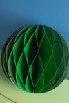 Green Tones Origami Ball Hanging Decoration
