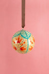 Cream & Teal Kashmiri Bauble