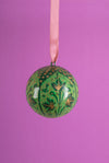 Green & Gold Kashmiri Bauble