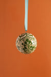 Cream & Sage Kashmiri Bauble