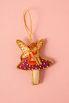 Fairy Sitting on a Toadstool Decoration (Virgin Plastic Free)