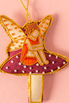 Fairy Sitting on a Toadstool Decoration (Virgin Plastic Free)