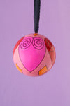 Pink & Red Hearts Bauble
