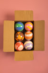 Set of Six Imperfect Baubles