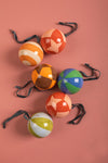 Set of Six Imperfect Baubles
