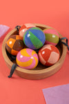 Set of Six Imperfect Baubles