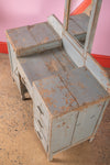 Grey Vintage Dresser Unit <p>W:104cm D:46cm H:165cm </p>