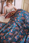 Celestial Flowers Reversible Quilt (read description)