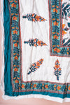 Delft Ether Reversible Floral Quilt