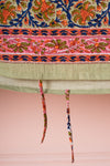 Pistachio Blossom Cotton Duvet Set