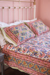 Pistachio Blossom Cotton Duvet Set