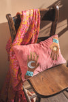 Moon & Star Hands Cotton Cushion Cover