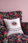 Sandeep Eyes on the Stars Embroidered Cushion Cover