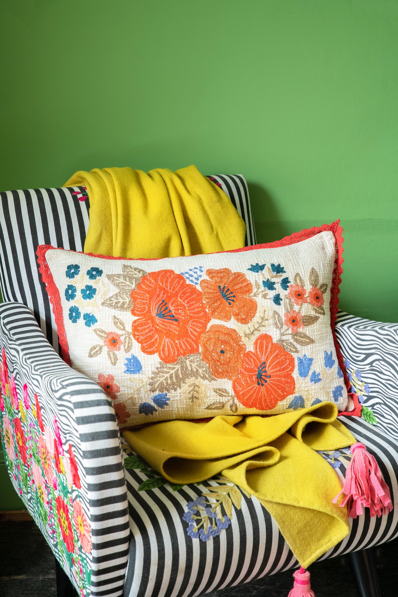 Ian snow velvet clearance cushions