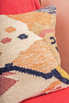Abstract Kilim Wool Cushion Cover